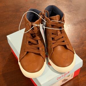 NWT Toddler Size 11 Dress Sneaker - Brown